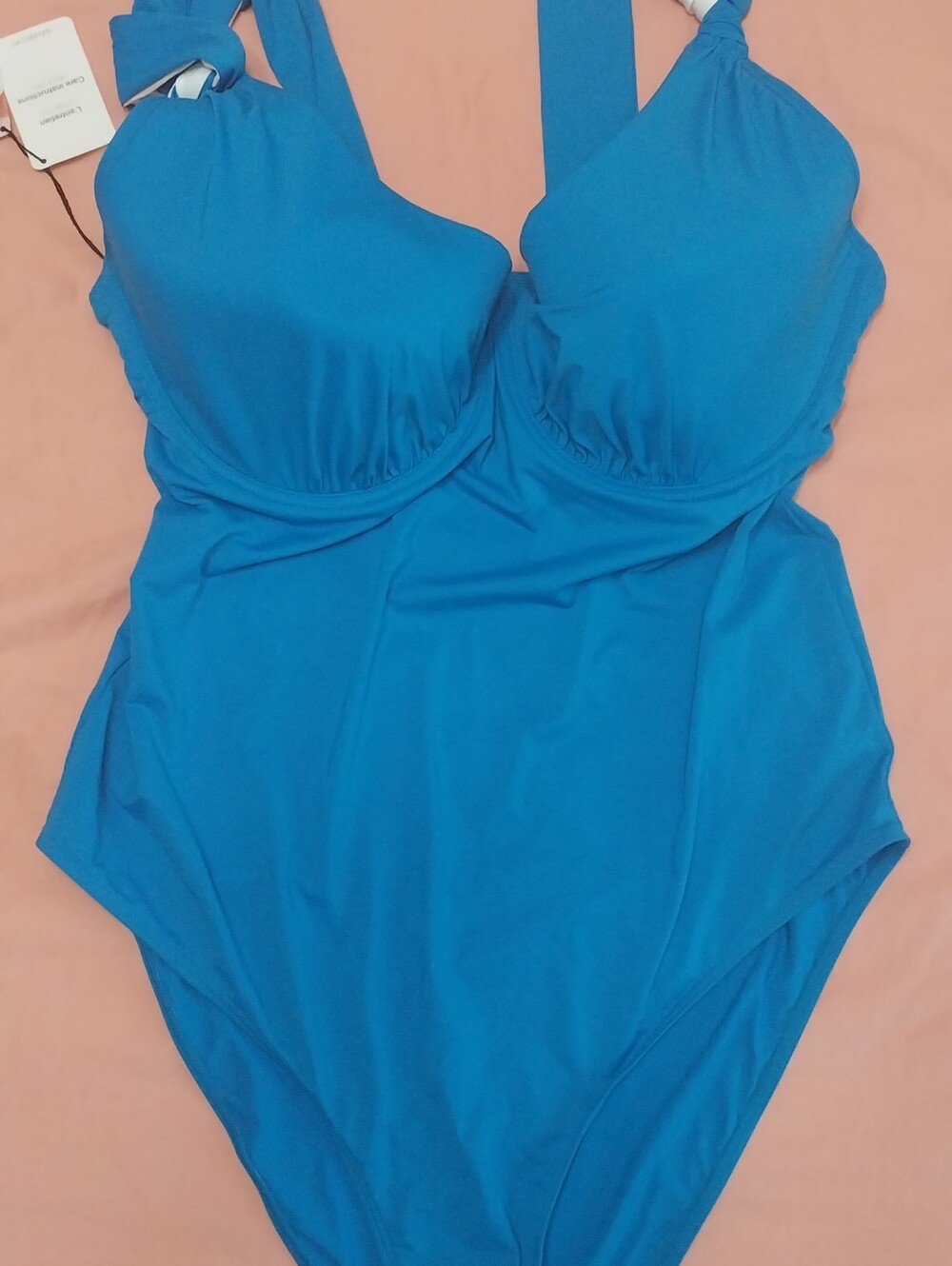Aubade Bright Blue One-Piece with Knot Detail